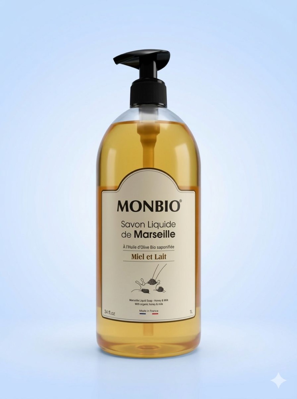 Savon Liquide de Marseille — Miel et Lait